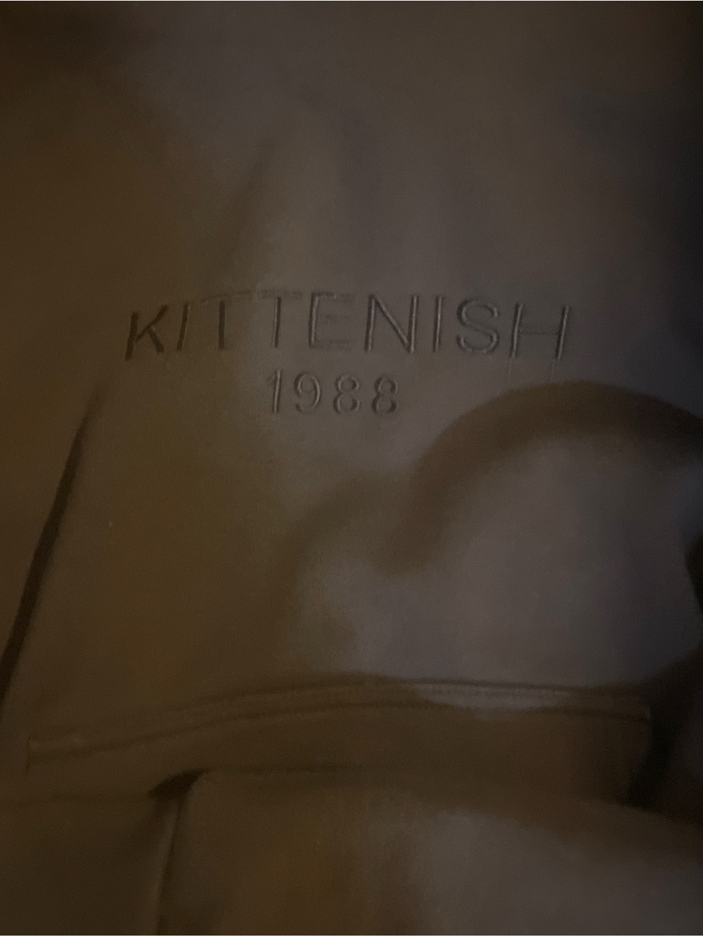Kittenish Brown Logo Pullover